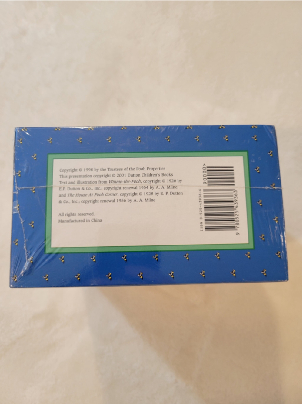NWT Vintage The Winnie-the-Pooh Library 12 Book Box Set A.A. Milne Sealed - Picture 6 of 6